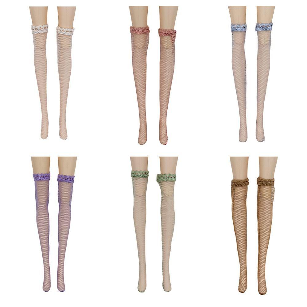 Fashion Lace Stockings Long Legging High Quallity 1/6 Doll Socks 30cm Doll/1/6 Doll