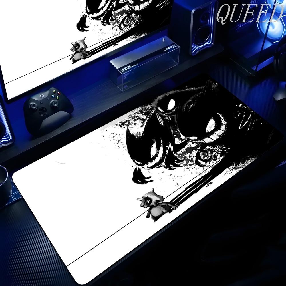 New Anime Gengar Mousepad Laptop PC P-pokemon Game Keyboard Mat XXL Extend Desk Mat HD Kawaii Non-slip Rubber Mousepad