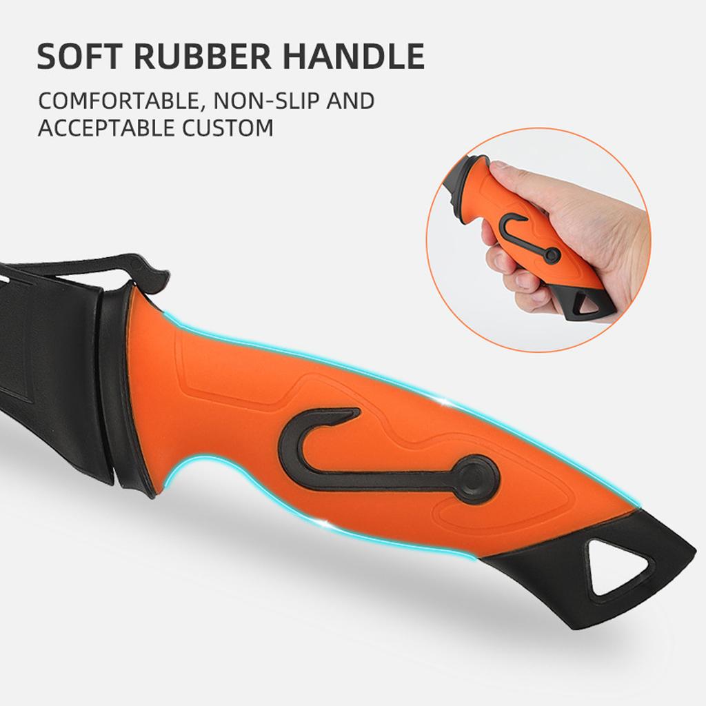 Набор из 5 рыболовных инструментов, захват для рыбы, нож для разделки рыбы, плоскогубцы, ножницы для рыбалки