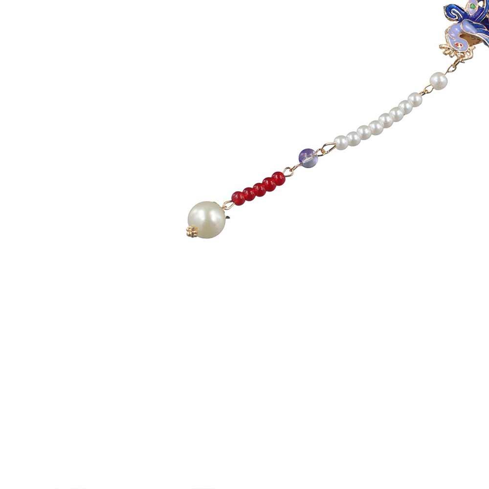 Pearl Chinese Style Hairpin Tassel Hanfu Headwear Antique Hanfu Hair Stick  Girl Hair Accessories