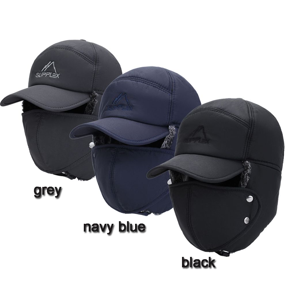 Sports Cotton Winter Ski Thick Balaclava Warm Snow Cap Winter Hats Earflap Mask