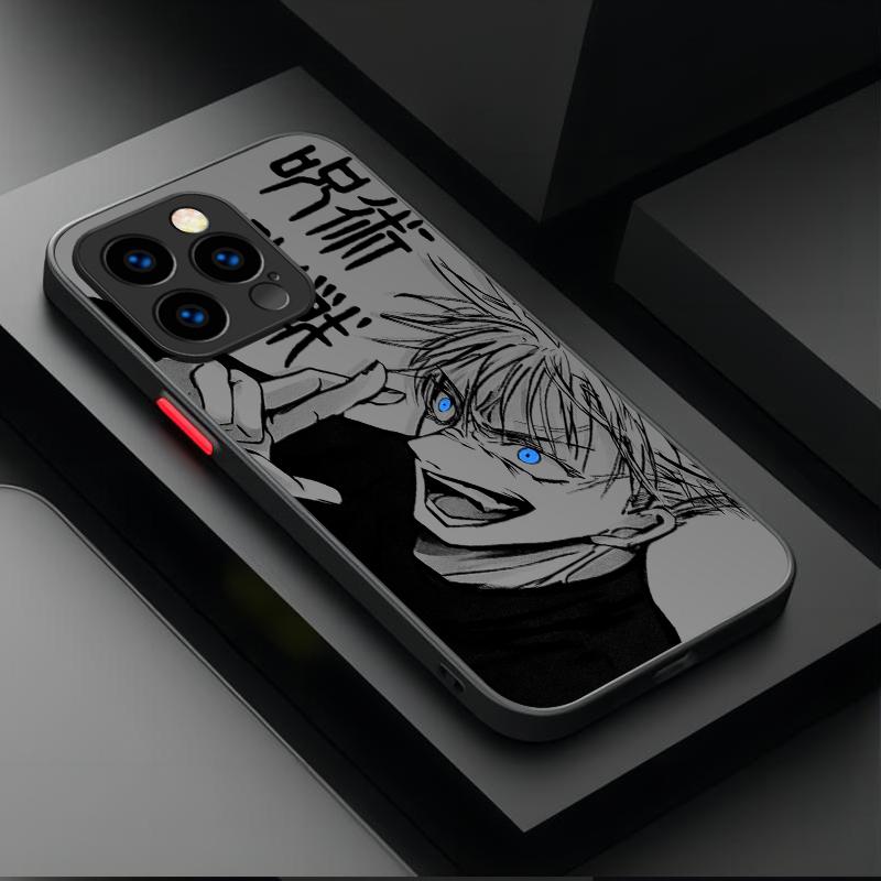 Чехол для iPhone 17 Air 15 16E 16 14 13 12 11 Pro Max XR 7 8 Plus SE 2020 с изображением Годжо Сатору и Сукуны из аниме Магическая битва, Жесткий чехол