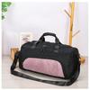 New Leisure Sports Fitness Bag Unisex Fashion High Capacity Short Distance Travel Bag Dry and Wet Separation Independent Shoe Pocket Nylon Luggage Bag