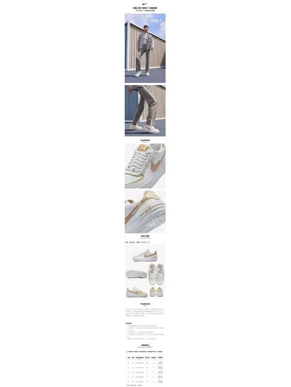 Nike Женские повседневные кроссовки Air Force 1