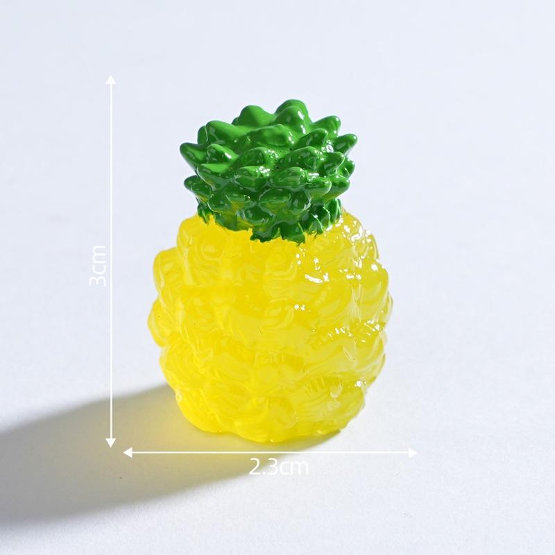 Микро-ландшафт Симуляция Еды Игрушки Личи Клубника Фрукты Милые Декоративные Аксессуары и Маленькие Украшения