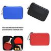 Square Pingpong Paddle Storage Bag Waterproofs Table Tennis Paddle Hard Case Table Tennis Rackets Storage Bag Organizers