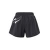 Nike Быстросохнущие дышащие шорты с логотипом на шнуровке, повседневные шорты для фитнеса, женские шорты черного цвета DD5972-045