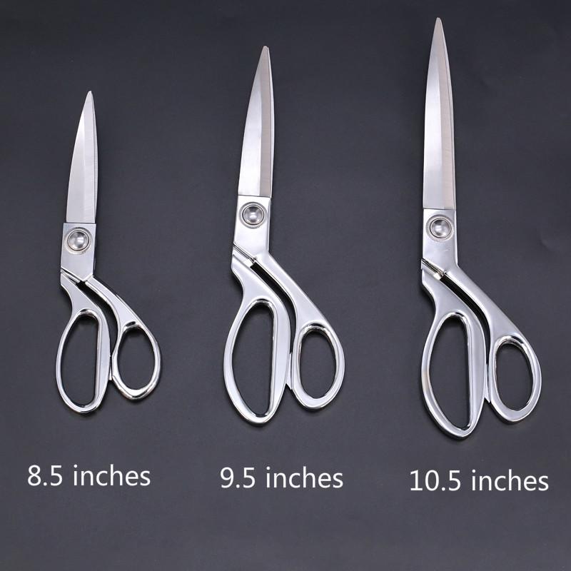 Портновские большие ножницы профессиональные швейные ножницы из марганцевой стали серебряные ножницы