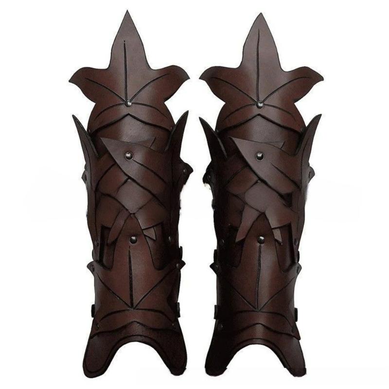 1 пара готических наручей, регулируемые, для косплея, средневековые наручи для мужчин и женщин, винтажные, для ролевых игр, вечеринок, доспехи