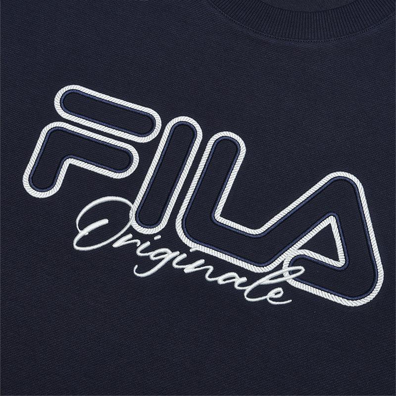 FILA ORIGINALE Sweatshirt Men's Secret Mirror Blue F11M519202FDB