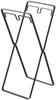 Yamazaki Jitsugyo 5713 Plastic Bags 2 Rows 30L Garbage Bag Stand Black W23XD29XH54cm Tower Sorting Trash Can Plastic Bag Stand 5713 & Approx. (When