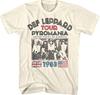 Def Leppard 1977 English Rock Band 1983 USA Pyromania Tour