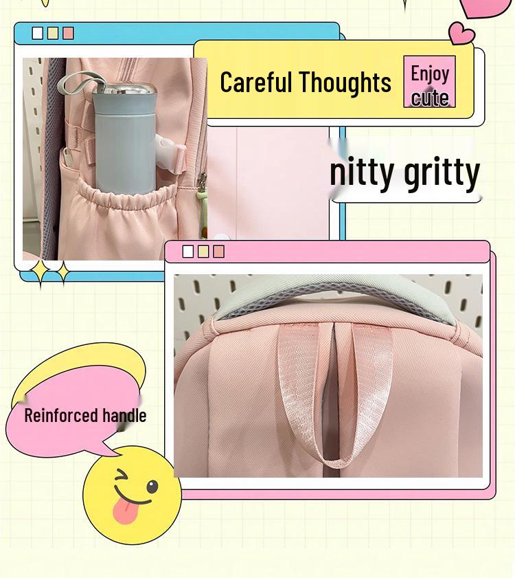 Прозрачный рюкзак Ита большой вместимости, износостойкий, для девочек-подростков