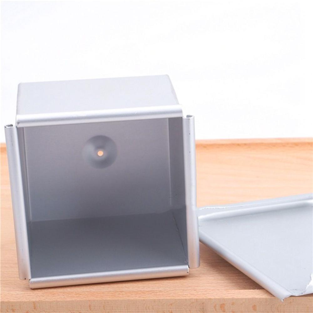Non Stick Square Bakeware Kitchen Dessert Making Cake Bread Mold With Lid Loaf Pan Toast Box