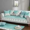 Cotton Sofa Cover Universal Abrasive Living Room Leather Sofa Cushion Cloth Non-Slip Cover Cushion Lace Sofa Back Soft Towel