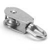 Single Pulley Universal 316 Stainless Steel Swivel Wheel Hanging Tool Fit for Ships Boat
