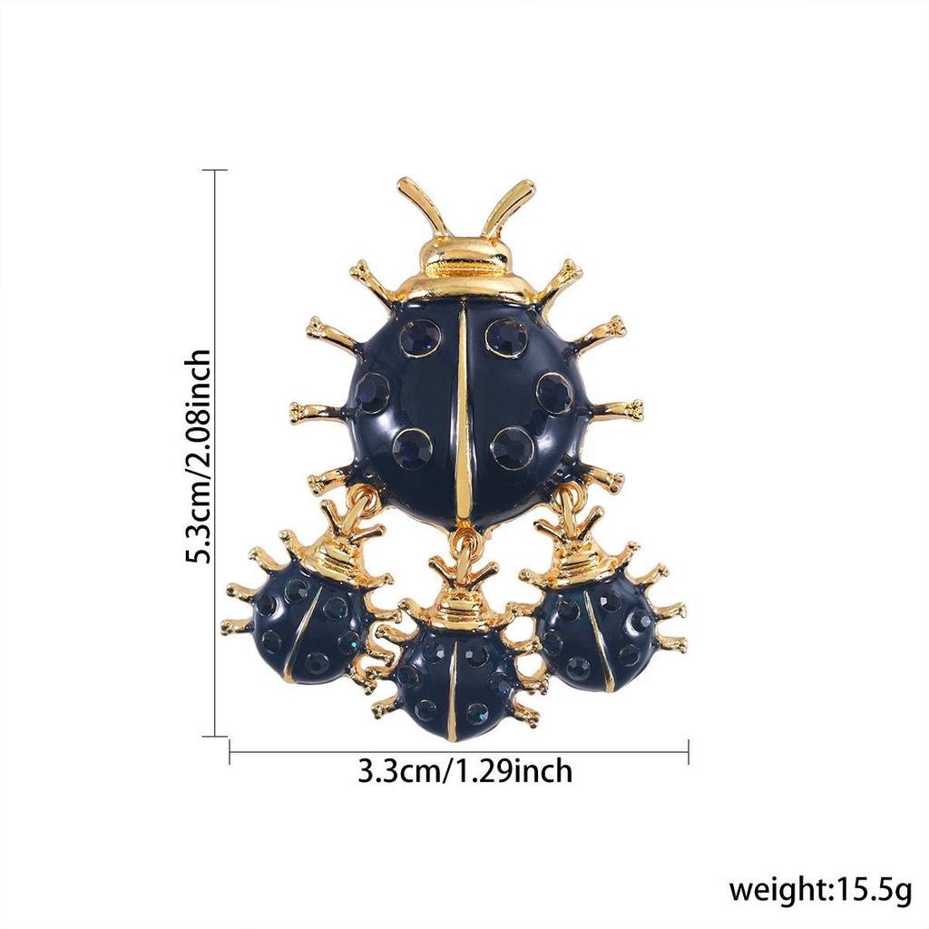 Брошь в виде пчелы с каплями масла в новом стиле - милая булавка в виде животного для воротников и аксессуаров одежды
