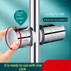 Universal Shower Head Holder Adjustable 18~25mm ABS Chrome Shower Rail Holder Bathroom Accessories Shower Mounting Brackets