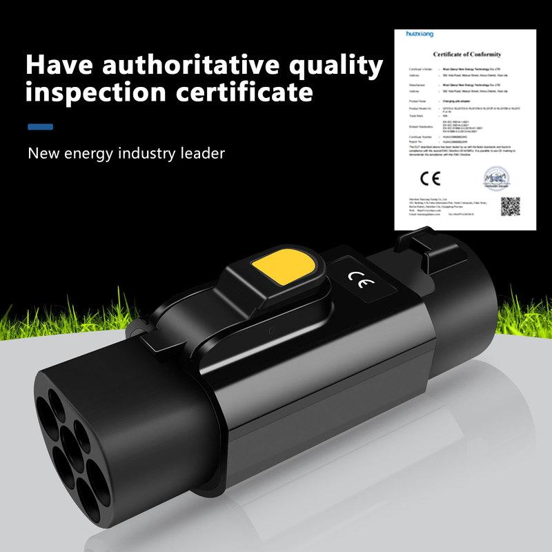 EVqiaoyi Type 1to GBT Adapter AC 250V 32A J1772 to GB/T Car EV Charging Adaptador