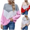 Women Winter Long Sleeve Knitted  Jumper Loose  Lady Casual Pullover Sweaters