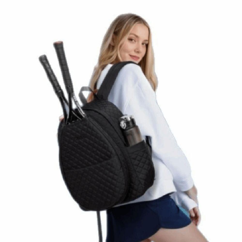 Zipper Closure Lightweight Sling Bag Large Capacity Tennis Racket Bag  Men and Women