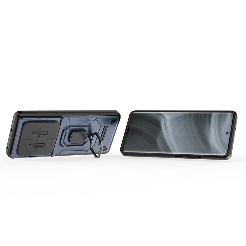 Противоударный защитный чехол-держатель для телефона OPPO Realme 12 Pro Realme12 Plus 5G Slide Lens Protective Cover для Realme 12 Pro+