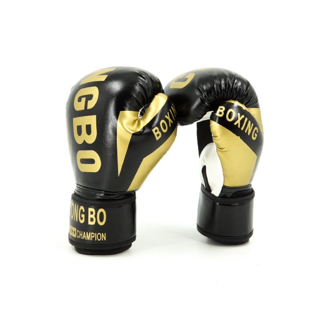 Sponge Padding Leather Boxing Gloves PU Leather Kickboxing Protective Gloves  Children