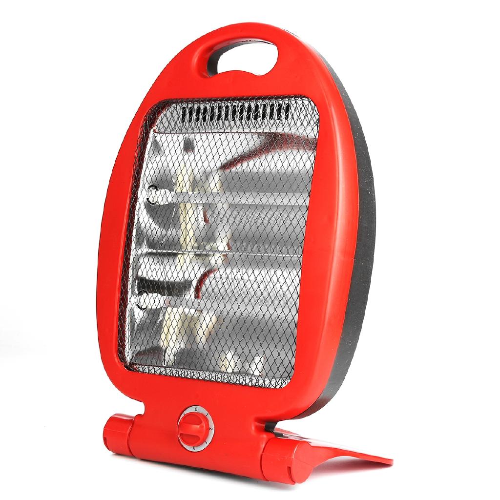 800W Adjustable Portable Electric Heaters Home Room Floor Desk Electric Fan Heater Warmer Hot Winter Electromechanical