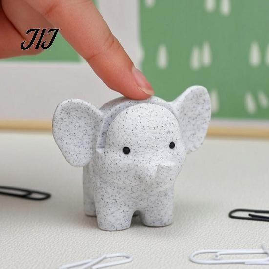 Minimalist Bedside Accessory 3D Printed Elephant Eyeglass Holder, Cute Sunglasses Display Stand, Creative Decorative Marble Texture Stand Glasses