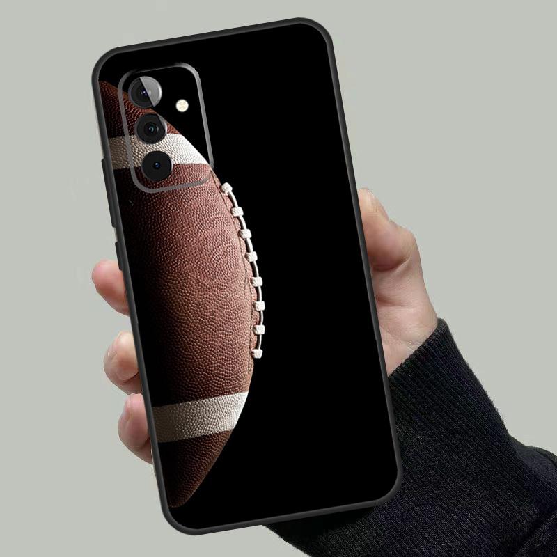 Набор с мячом для регби Командный чехол Для Samsung Galaxy A33 A53 A13 A23 A17 A06 A16 A56 A36 A54 A34 A14 A52 A32 A15 A35 A55
