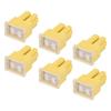 10 Pcs Fuse Female Terminal Case 60A 32V Yellow Cartridge Fuse Replacement for Automobile Truck