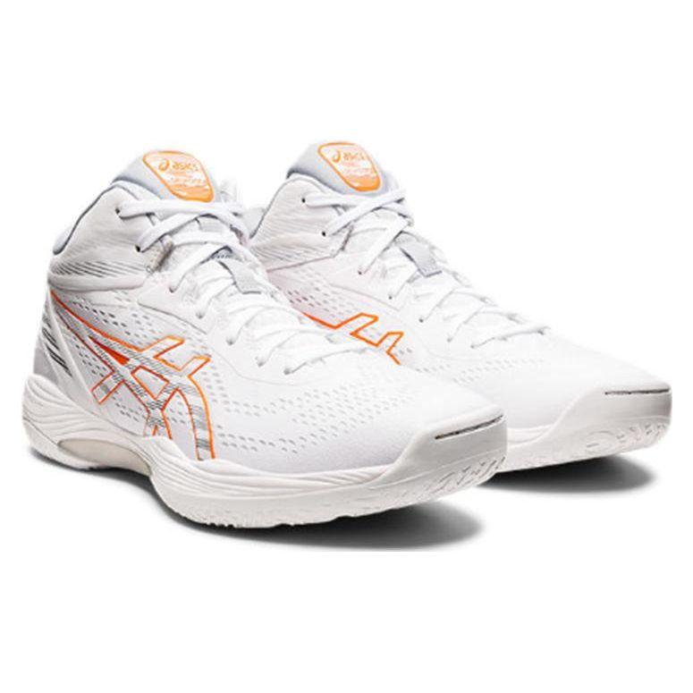 Asics Баскетбольные кроссовки Gel-Hoop V14 Унисекс кроссовки Белые Оранжевые 1063A050-102