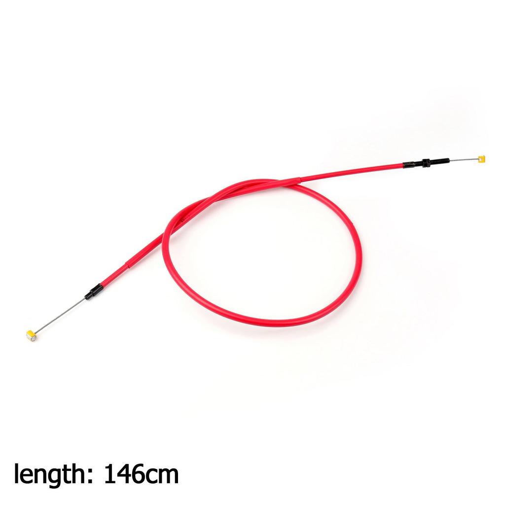 Red Wire Steel Braided Clutch Cable Replacement For BMW S1000RR 2010-2017