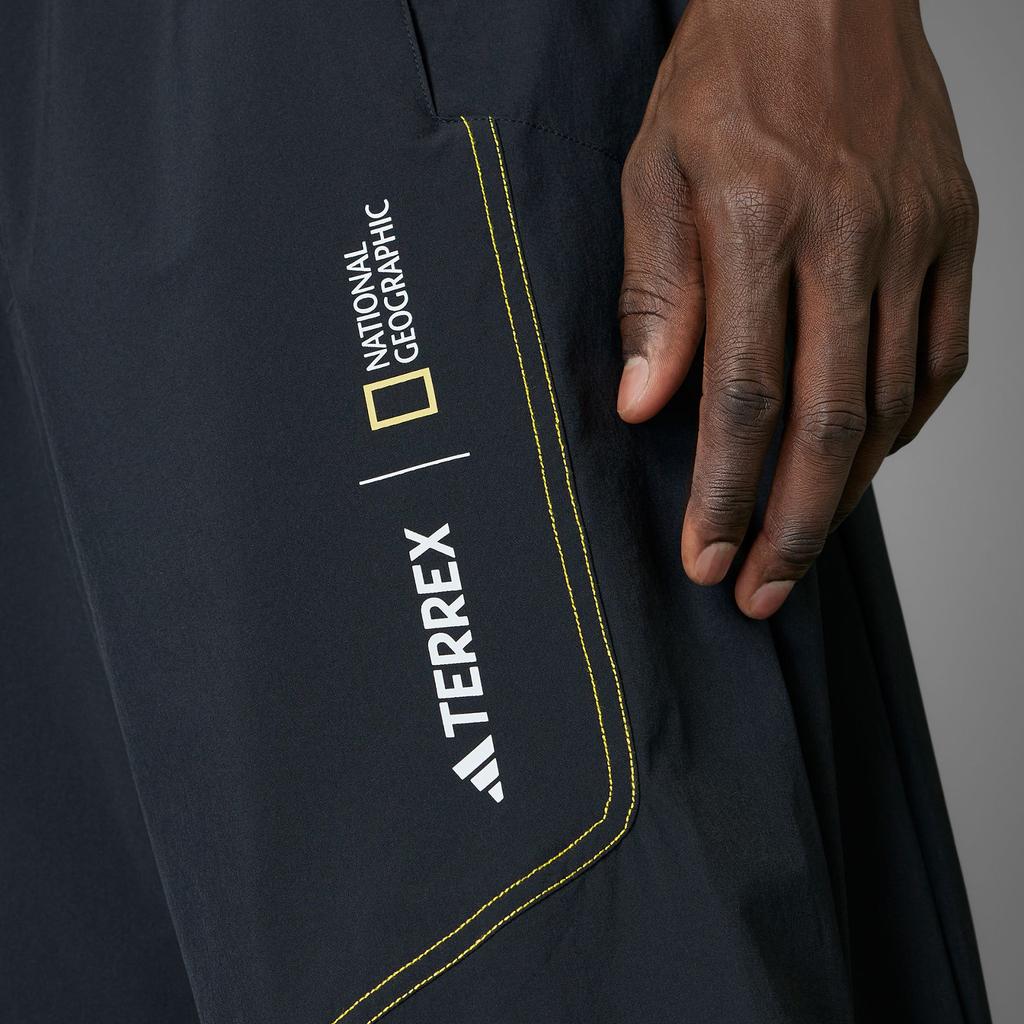 Adidas X National Geographic Collaboration Ng A.R Wvn Pnt Sports Comfortable Skin-Friendly Casual Pants Men Pants Black KA3278