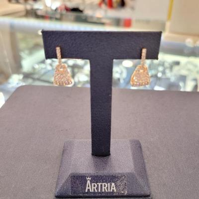 ARTRIA Серьги-змеи с лентами JTOERFR0001PKF