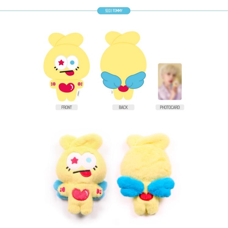 Предзаказ CRAVITY POP-UP Store 2023 CCREW Плоская меховая кукла