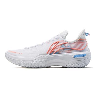 Баскетбольные кроссовки Li Ning Jiao Ao White Flame с амортизацией, противоскользящие, с защитой от скольжения, прочные, низкие, мужские кроссовки ABFU019-8
