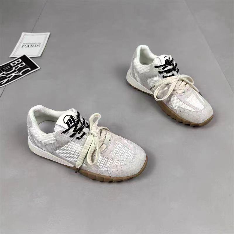 2024 новые дышащие кроссовки Forrest Gump для бега и отдыха на плоской подошве для женщин, легкие и универсальные повседневные кроссовки с круглым носком в немецком стиле
