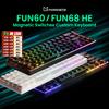 Akko MonsGeek FUN68 FUN60 PRO&MAX HE Магнитная Клавиатура 60% 65% Игровые Клавиатуры Rapid Trigger 8K Кастомная Клавиатура Геймерская Киберспорт