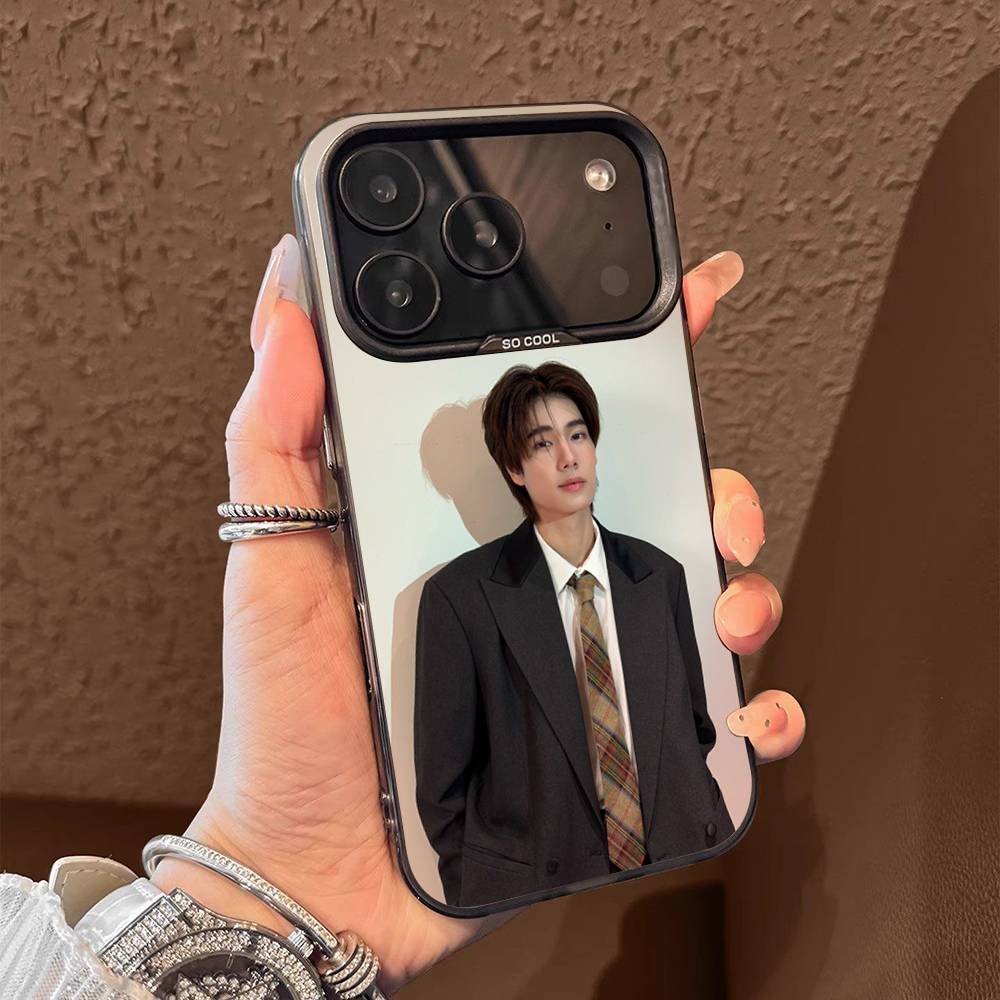 Чехол для телефона P-Phuwin A-Actor Tangsakyuen Для iPhone 17,16,15,14,13,12,11,Pro,Max,Plus,E,SE4,Air,Mini Черный IMD Box