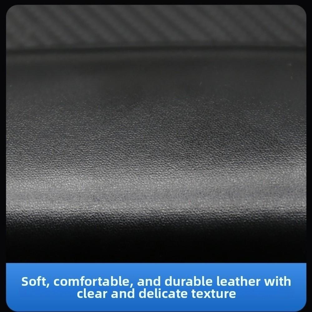 Leather Car Door Armrest Pad Universal Car Center Console Cushion for Knee, Leg, and Elbow Support