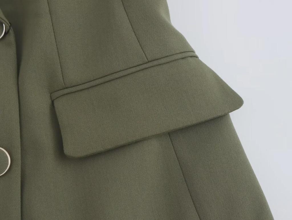 Женский двубортный костюм с подплечниками, комплект из пиджака и брюк