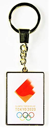 Токио 2020 Эмблема Эстафеты Олимпийского Огня Брелок Официальный Мерч
