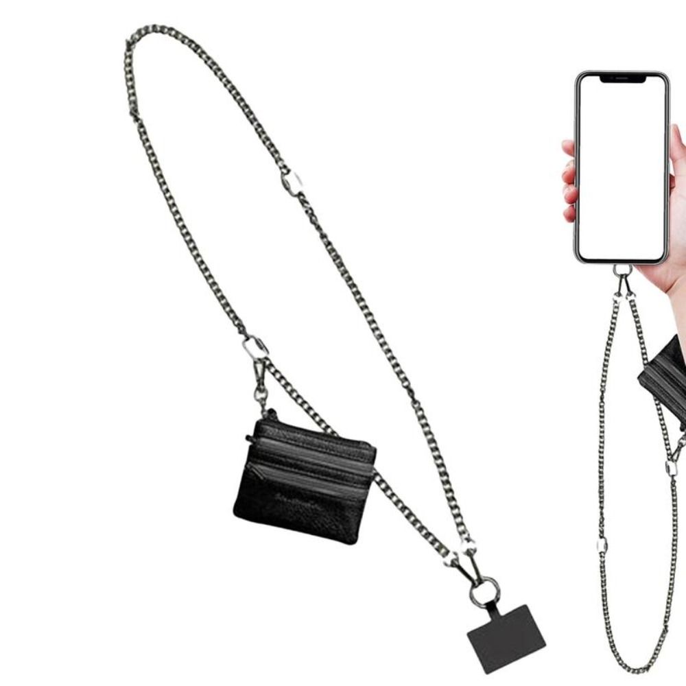 Hanging Cord Pocket Phone Lanyard Crossbody Clip And Go Strap  Phone Charm