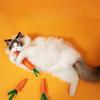 Игрушка для кошек Морковка для кошек Звуковая защитная веревка для когтеточки Чистка зубов Интерактивная игрушка для кошек Морковка для жевания Товары для животных