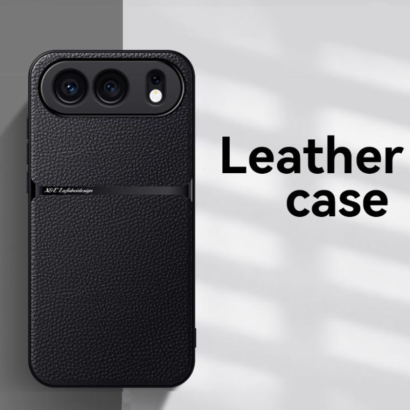 Чехол-бампер с матовой кожаной текстурой и мягкой рамкой для Honor 500 400 300 200 100 Lite Magic 8 7 6 5 4 Pro Магнитная защитная крышка