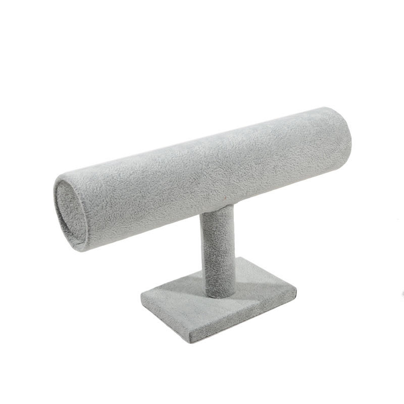 Vintage Velvet Bracelet Holder T-Bar Bracelet Necklace Jewelry Display Stand for Home Organization