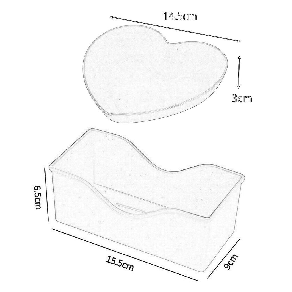 Сервировочный поднос ко Дню святого Валентина в форме сердца, поднос в форме сердца, сервировочные тарелки для фруктов, печенья, сладостей, тортов ко Дню святого Валентина