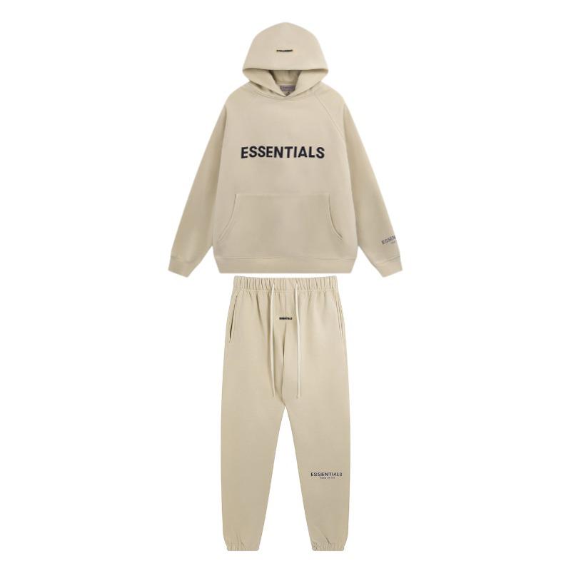 ESSENTIALS Унисекс Свободная Светоотражающая Толстовка с 3D-буквами