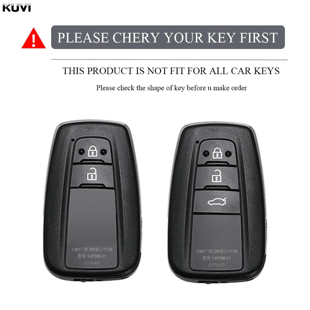 2 3-кнопочный ТПУ чехол-оболочка для автомобильного ключа Toyota Prius Camry Corolla Chr C-Hr Rav4 Land Cruiser Prado Брелок Аксессуары